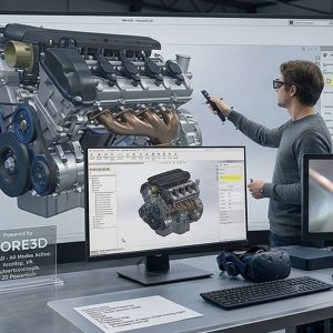 Collaborative VR CAD Review Software (moreViz)
